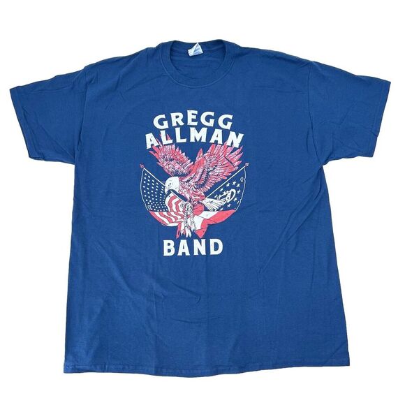 Gildan Other - Greg Allman Band 2015 Concert Tour Official Tour Merch T-Shirt